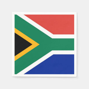 Guardanapos de papel patrióticos com bandeira da