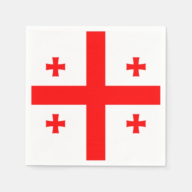 Guardanapos de papel patrióticos com bandeira da G (Frente)
