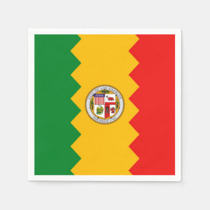 Guardanapos de papel patrióticos com bandeira de