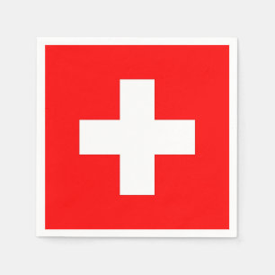 Guardanapos de papel patrióticos com bandeira de S