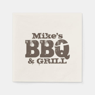Guardanapos de papel personalizados para o CHURRAS