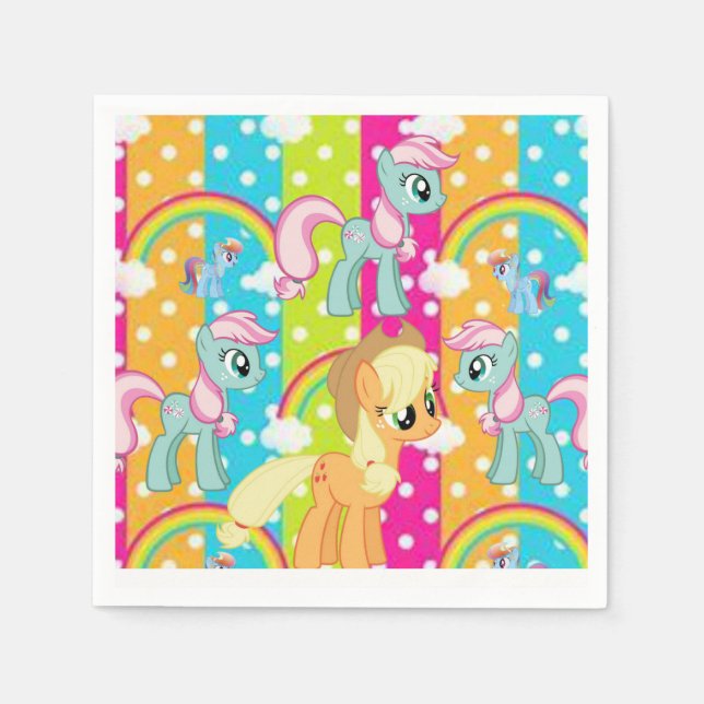 Guardanapos de Papel Pony (Frente)