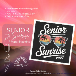 Guardanapos de papel Senior Sunrise 2027