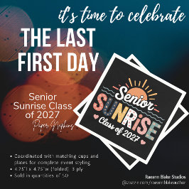 Guardanapos de papel Senior Sunrise 2027
