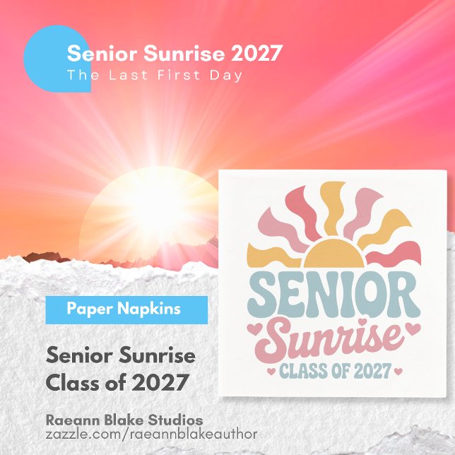 Guardanapos de papel Senior Sunrise 2027 (Criador carregado)