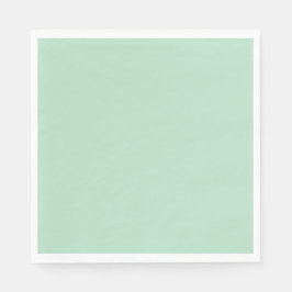 Guardanapos de Papel Verde Menta Elegantes – 3 Cam