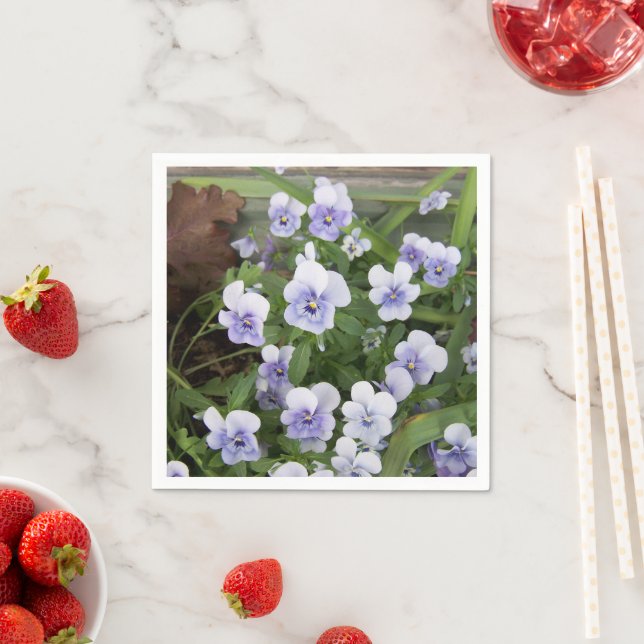 Guardanapos de papel Violeta Amor-Perfeito (Insitu)
