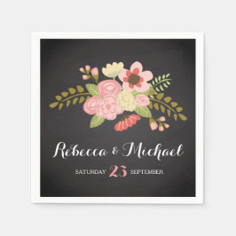 Guardanapos de plástico