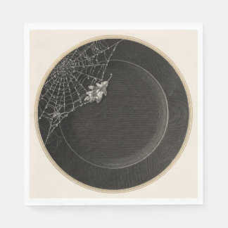 Guardanapos de Teia de Aranha de Halloween em esti