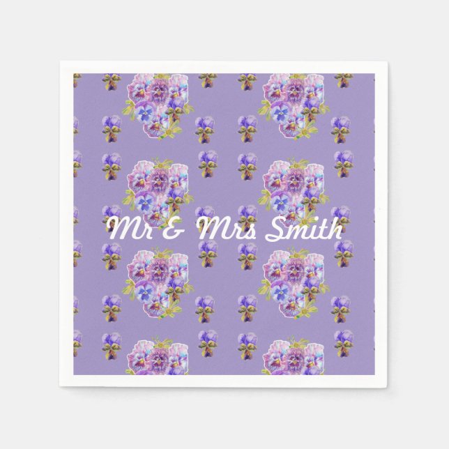 Guardanapos decorativos de laranja para festa com  (Frente)