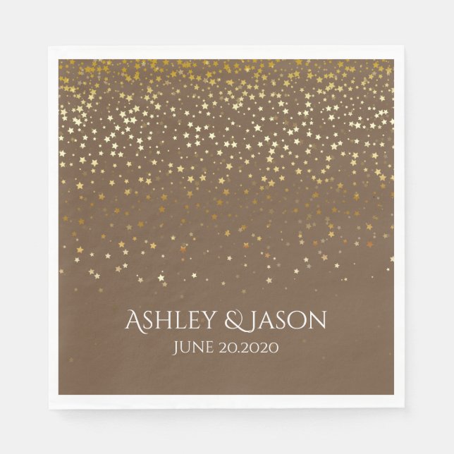 GUARDANAPOS DESCARTÁVEIS PARA FESTA DE PAPEL ESTRE (Frente)