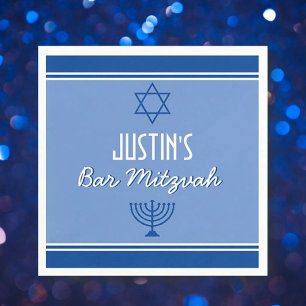 Guardanapos do Bar Mitzvah