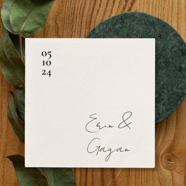 guardanapos do casamento da história do amor (Criador carregado)