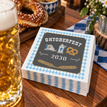 Guardanapos do Oktoberfest - Festa de Cerveja Alem
