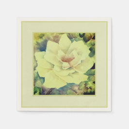 Guardanapos Florais de Aquarela Rosa — Sage & Ivor