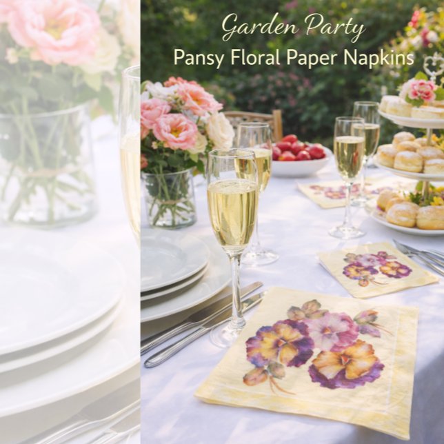 Guardanapos Florais Soft Pansy | Dia a Dia e Ocasi (Elegant Floral Napkins for Garden Parties
Host Beautifully This Season
Shop the Collection Now)