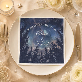 Guardanapos para Casamento Celestial Floresta Notu