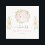 Guardanapos para Chá de Bebê Cisne<br><div class="desc">Guardanapos para Chá de Bebê Cisne</div>