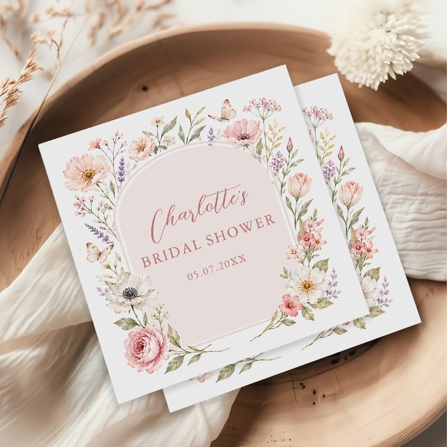Guardanapos para Chá de Noiva Love Is In Bloom (Criador carregado)