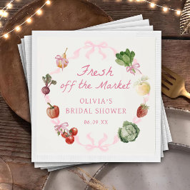 Guardanapos para Chá de Panela Fresh Off The Marke