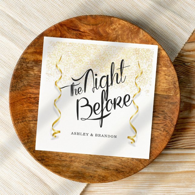 Guardanapos para ensaio na noite anterior (Criador carregado)