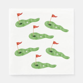 Guardanapos para Festa de Golfe