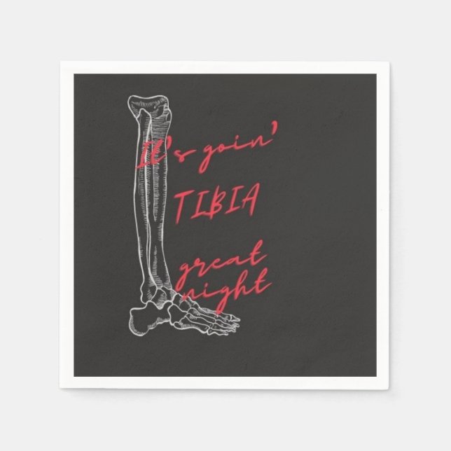 guardanapos para terapia física ou tema ortopédico (Frente)