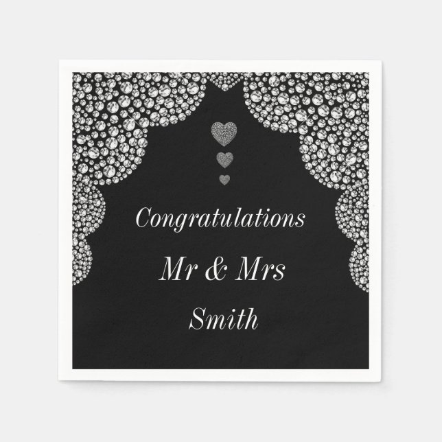 Guardanapos personalizados bonito incomuns (Frente)