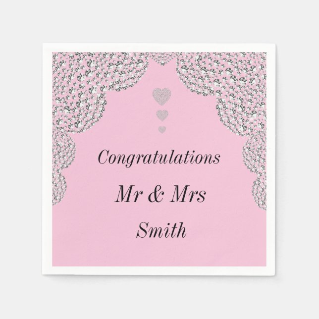 Guardanapos personalizados bonito incomuns (Frente)