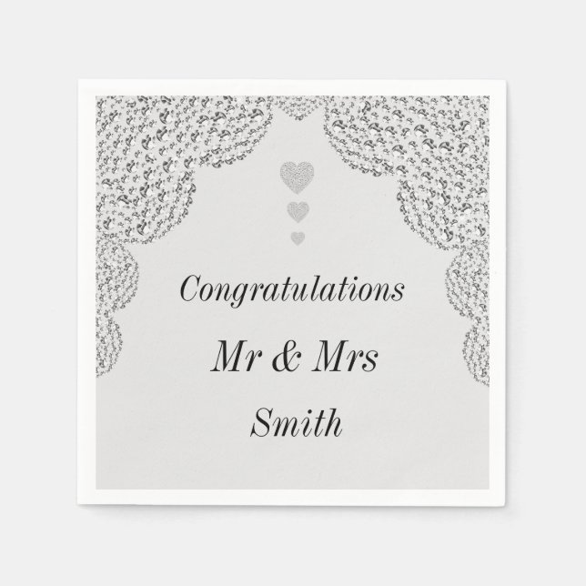 Guardanapos personalizados bonito incomuns (Frente)