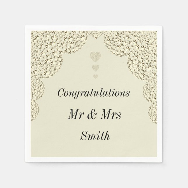 Guardanapos personalizados bonito incomuns (Frente)