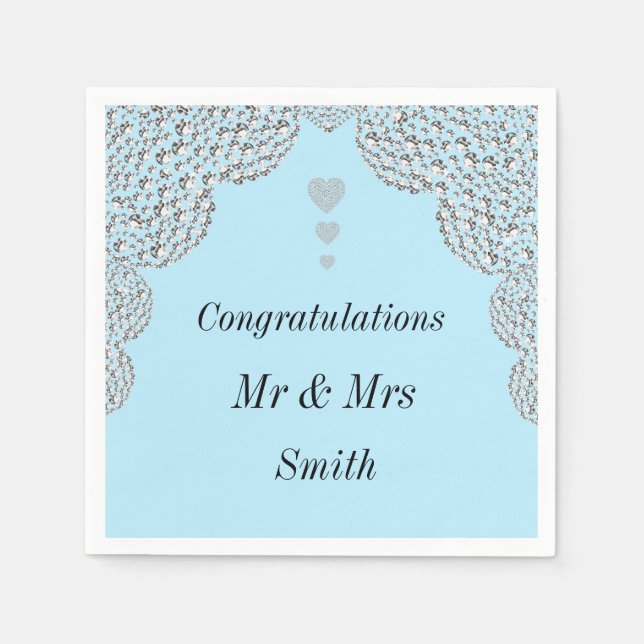 Guardanapos personalizados bonito incomuns (Frente)