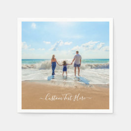 Guardanapos personalizados com suas fotos e texto