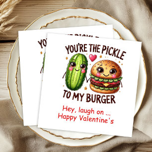 Guardanapos Personalizados Comida Divertida Eu Amo