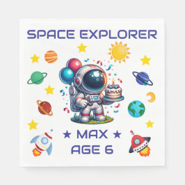 Guardanapos Personalizados de Aniversário de Astro