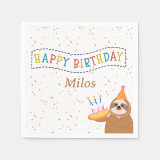 Guardanapos Personalizados de Aniversário Decoraçã