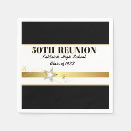 Guardanapos personalizados para a festa de Reunião