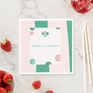 Guardanapos Personalizados para Almoço de Casament