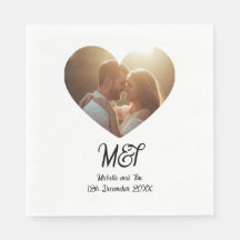 Guardanapos personalizados para casamento ou noiva