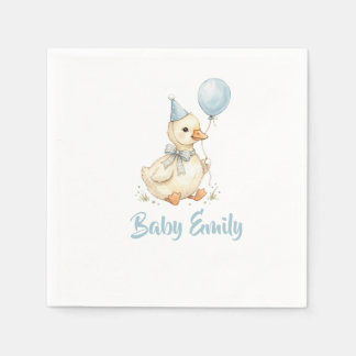 Guardanapos Personalizados para Chá de Bebê do Gan