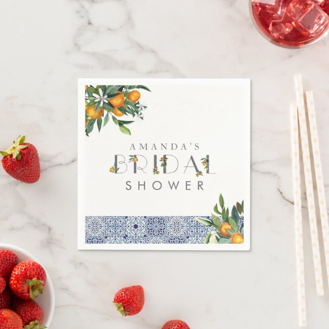 Guardanapos personalizados para Chá de Noiva com C (Insitu)