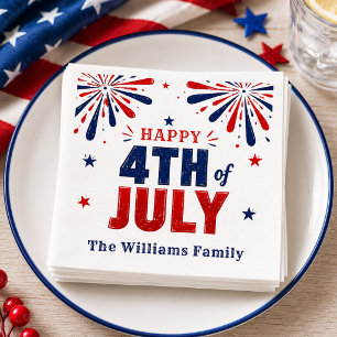 Guardanapos Personalizados para Fogos de Artifício
