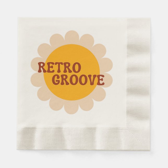 Guardanapos Retro Groove (Frente)