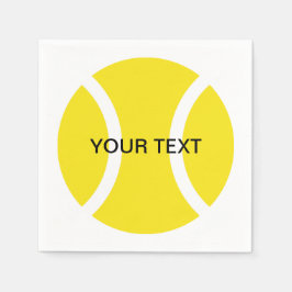 guardanapos tema tênis para casa ou clube