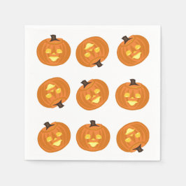 Guardanapos temáticos Feliz Halloween
