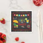 Guardanapos Tools and Tacos<br><div class="desc">Item perfeito para celebrar aquela festa especial!</div>