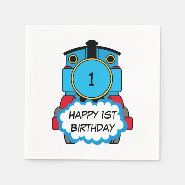 Guardanapos Treinar Feliz Aniversário (Frente)