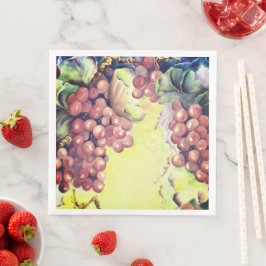 Guardanapos Vine & Vintage Grapes