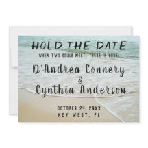 Guardar A Data Do Anúncio De Casamento Lésbico