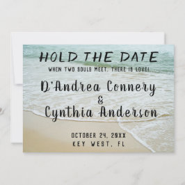 Guardar A Data Do Anúncio De Casamento Lésbico